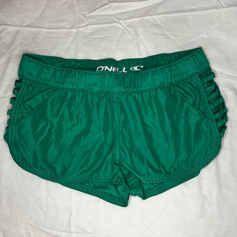O'Neill Women's Emerald Green Athletic/Fishing Shorts